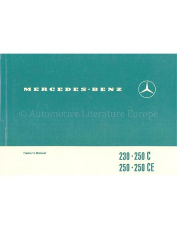 1970 MERCEDES BENZ 230 | 250 C | 250 | 250 CE
