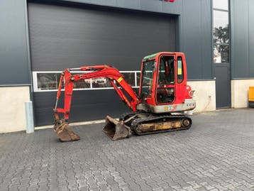 Veiling: Rupsgraafmachine Yanmar B25V Diesel 14kW 2004, Ophalen