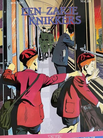 Een zakje knikkers stripboek uit de Metro collectie Males, Boeken, Verzenden, Gelezen, Males