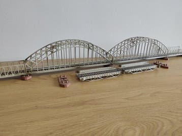 Märklin H0 - 7162, 7163, 7168 - Modeltrein brugdelen (13), Nieuw
