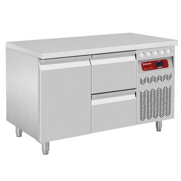 Koelwerkbank | 260L | 1 Deuren + 2 Laden (1/1 GN) |, Verzenden, Nieuw in verpakking