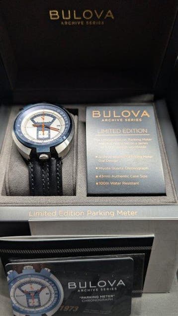 Bulova - Parking Meter - Zonder minimumprijs - 98B390 -, Nieuw