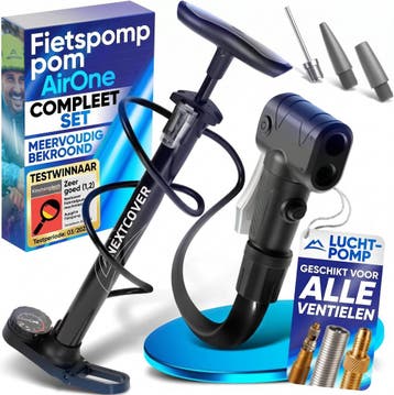 2dekans | Nextcover Fietspomp - Airflow Technologie -, Ophalen of Verzenden, Nieuw