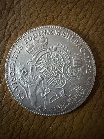 monde. Silver medal Kurfürst Karl Theodor - 15g (.999) (Sans