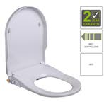 BWS Douche WC Zitting Luxe Stroomloos Met Sproeier Wit, Bricolage & Construction, Sanitaire, Ophalen of Verzenden, Overige typen