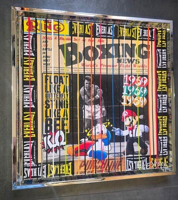 Elmago - Cassius clay versus donald boxing codebarre 2026