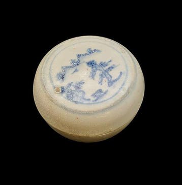 Vietnamees Keramiek Shipwreck Pot - 63 mm, Antiek en Kunst