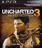 Uncharted 3 Drakes Deception GOTY Edition (PS3 Games), Games en Spelcomputers, Ophalen of Verzenden, Zo goed als nieuw