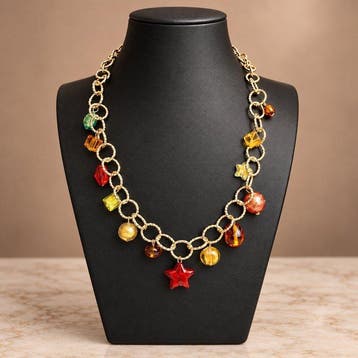 Collier - Or 24 carats Collier Murano