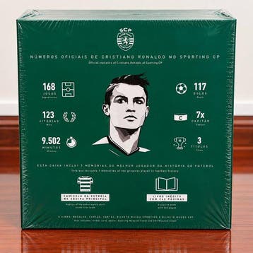 Cristiano Ronaldo - Sportbiografie, Voetbalshirt, Medaille, Verzamelen, Nieuw