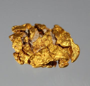 Goud Pepita Australia - Hoogte: 10 mm - Breedte: 7 mm- 1.79