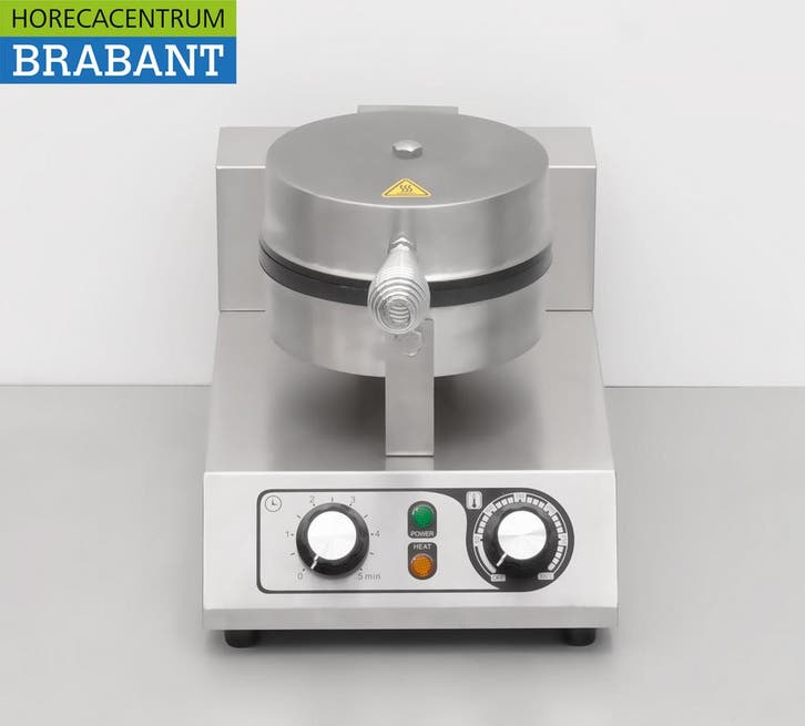 Gaufrier HCB en acier inoxydable avec minuterie 230V, Zakelijke goederen, Horeca | Overige, Verzenden
