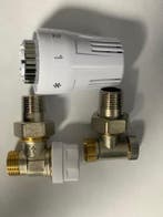 Thermostatische haakse aansluitingen tbv radiator - Rast-H1, Bricolage & Construction, Quincaillerie & Fixations, Ophalen of Verzenden
