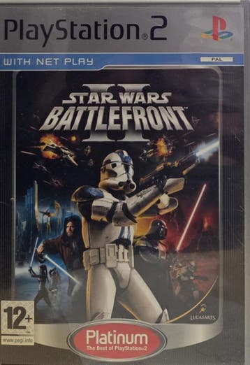 Star Wars Battlefront II platinum (ps2 used game), Ophalen of Verzenden, Nieuw