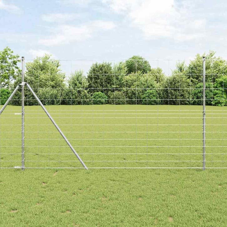 vidaXL Wildhek Warm Verzinkt 1000 x 150 x 0,18 cm IJzer, Tuin en Terras, Tuinhekken en Hekwerk, Nieuw, Verzenden