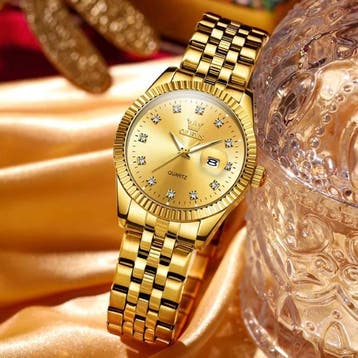 5526 Luxe Kwarts Horloge - 3 ATM Waterdicht Dameshorloge -, Verzenden, Nieuw, OLEVS
