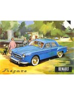 1957 RENAULT FREGATE BROCHURE FRANS, Nieuw