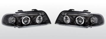 Koplampen Angel Eyes | geschikt voor Audi A4 B5 1994-1998 |, Verzenden