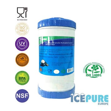 Alapure 10inch Big Blue GAC Koolstof Waterfilter ALA-GAC10BB, Verzenden