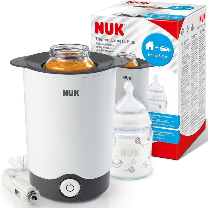 NUK Flessenwarmer autoadapter | Tweede kansje | OP = OP, Kinderen en Baby's, Babyvoeding en Toebehoren, Nieuw, Flessen- of potjesverwarmer