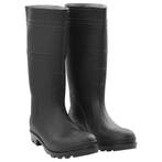 vidaXL Regenlaarzen maat 46 PVC zwart, Verzenden, Nieuw