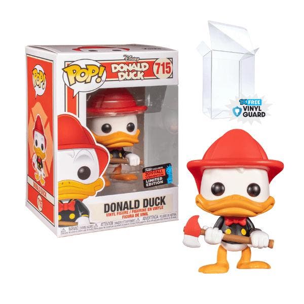 Funko Pop!  Donald Duck #715 Firefighter (NYCC  Convention), Verzamelen, Poppetjes en Figuurtjes, Nieuw, Verzenden
