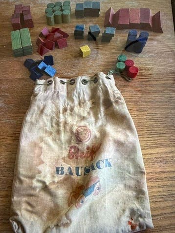 Steiff - Bouwset Bausack 8100 - 1950-1960 - Duitsland
