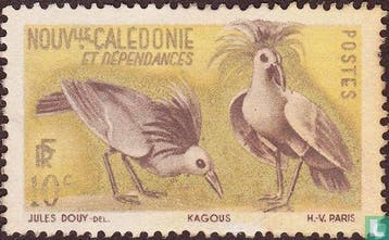 Nieuw-Caledonië - Inheemse motieven - 1948, Postzegels en Munten, Postzegels | Oceanië, Verzenden, Postfris