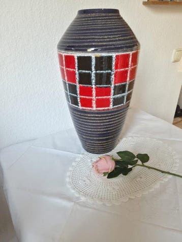 Scheurich - Große Mid-Century Pop-Art Bodenvase (Modell