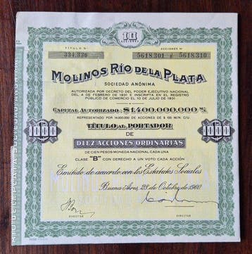 Wereld. -collection world bond and shares (14 pieces)