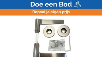 Bieden: Olivari Lama M107 Doorhandle Kit Satin, Ophalen of Verzenden