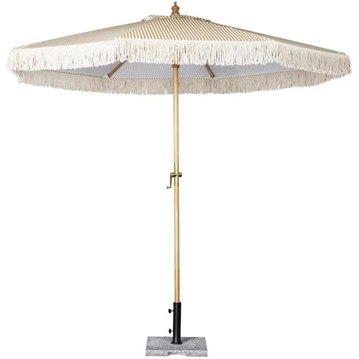 Parasol | SICILIË | Crème | Rond | UV-bestendig |, Articles professionnels, Horeca | Équipement de cuisine, Envoi