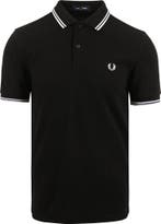 Fred Perry Polo Zwart 350 maat Maat 52/54 (L) Heren, Kleding | Heren, Polo's, Maat 52/54 (L), Verzenden, Zwart, Nieuw