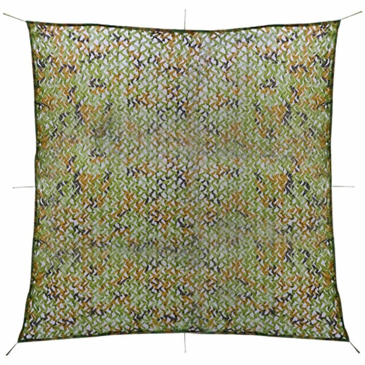vidaXL Camouflagenet met opbergtas 6x6 m, Sports & Fitness, Accessoires de sport de tir, Envoi