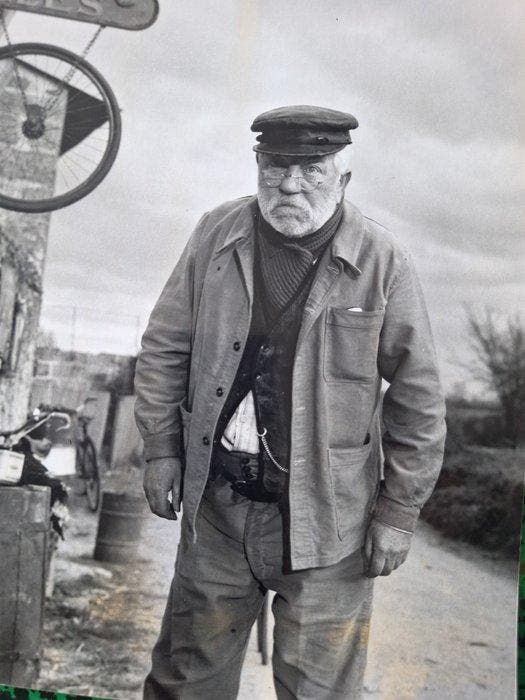 Attrib. Marcel Dole (1925-1993) - (x2) Jean Gabin, The Old, Collections, Cinéma & Télévision