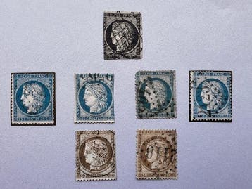 France - France – Premières éditions classiques 1849–1870s –
