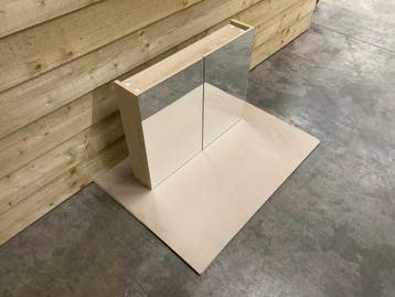 Veiling - spiegelkast 80x15x60,5cm softclose eiken, Huis en Inrichting, Nieuw