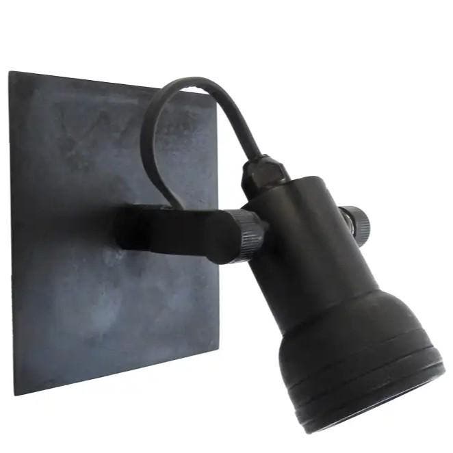 Spots opbouw Opbouwspot Indigo Mini Antiek Zwart, Huis en Inrichting, Lampen | Overige, Verzenden