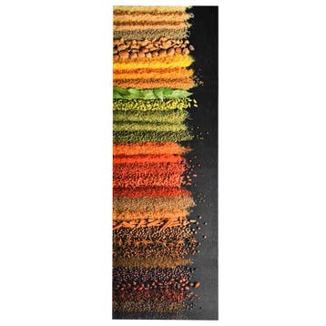 vidaXL Keukenmat wasbaar Spice 45x150 cm, Verzenden