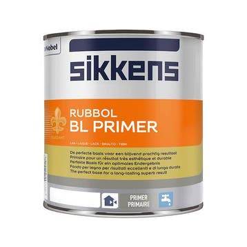 Sikkens Rubbol BL Primer - 2,5L RAL 9003 | Signaalwit 2.5L, Verzenden, Nieuw