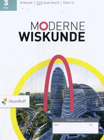 3 vwo / Moderne Wiskunde / FLEX boek B 9789001048716, Verzenden, Gelezen