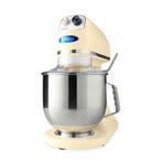 Mixer planétaire - 7 L - jusquà 2 kg de pâte - ivoire, Verzenden