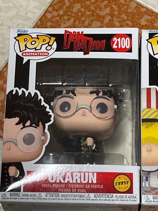 Funko - Funko Pop - Mixed Lot - Okarun #2100 (Chase) + Luke, Antiquités & Art, Antiquités | Jouets