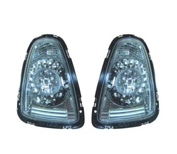 Feux Arrière Pour Mini Cooper 06-10 Led Fond Chromé, Auto-onderdelen, Verzenden, Nieuw