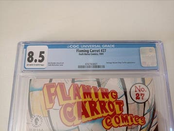 Flaming Carrot #27 - Teenage Mutant Ninja Turtles appearance, Nieuw