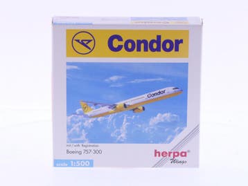 Schaal 1:500 Herpa 511728 Condor Boeing 757-300 Reg.Nr. D..., Ophalen of Verzenden, Gebruikt