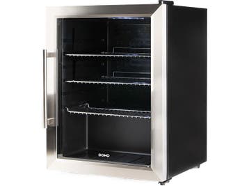 Domo -  Flessen Koelkast D  - Zwart, Electroménager, Verzenden, Zonder vriesvak