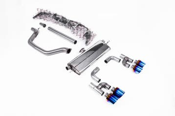 Roetfilter-back | Volkswagen Golf Mk8 GTi (Golf R Style Quad, Verzenden