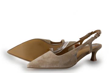 Manfield Slingbacks in maat 37 Beige, Vêtements | Femmes, Verzenden