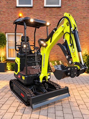 KINGWAY PAS CHER Mini-pelle, pelle compacte, chargeuse, Verzenden, Graafmachine